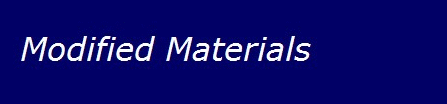 Modified Materials
